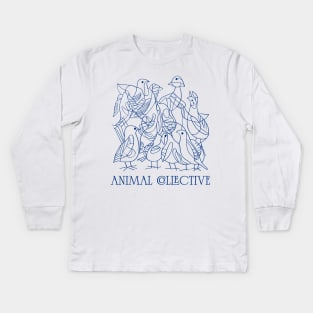 Animal Collective ••• Original Fan Art Kids Long Sleeve T-Shirt